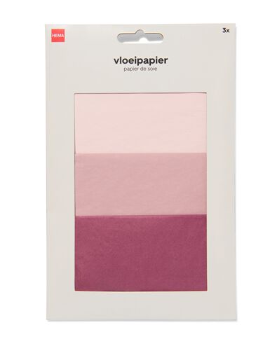 vloeipapier 14cm floraal - 14700626 - HEMA