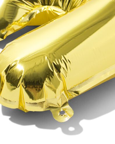 Folienballon Buchstabe F, 30 cm, Gold - 14260036 - HEMA