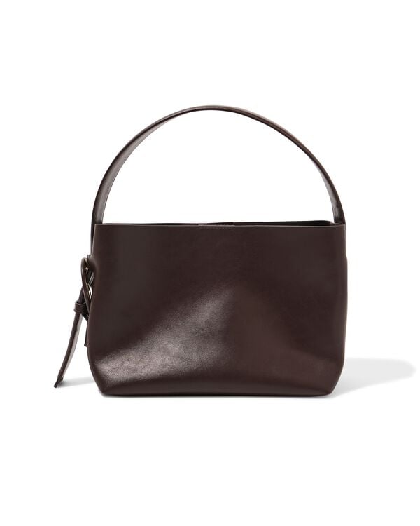 sac &agrave; bandouli&egrave;re femme aspect cuir camel - 18760004 - HEMA