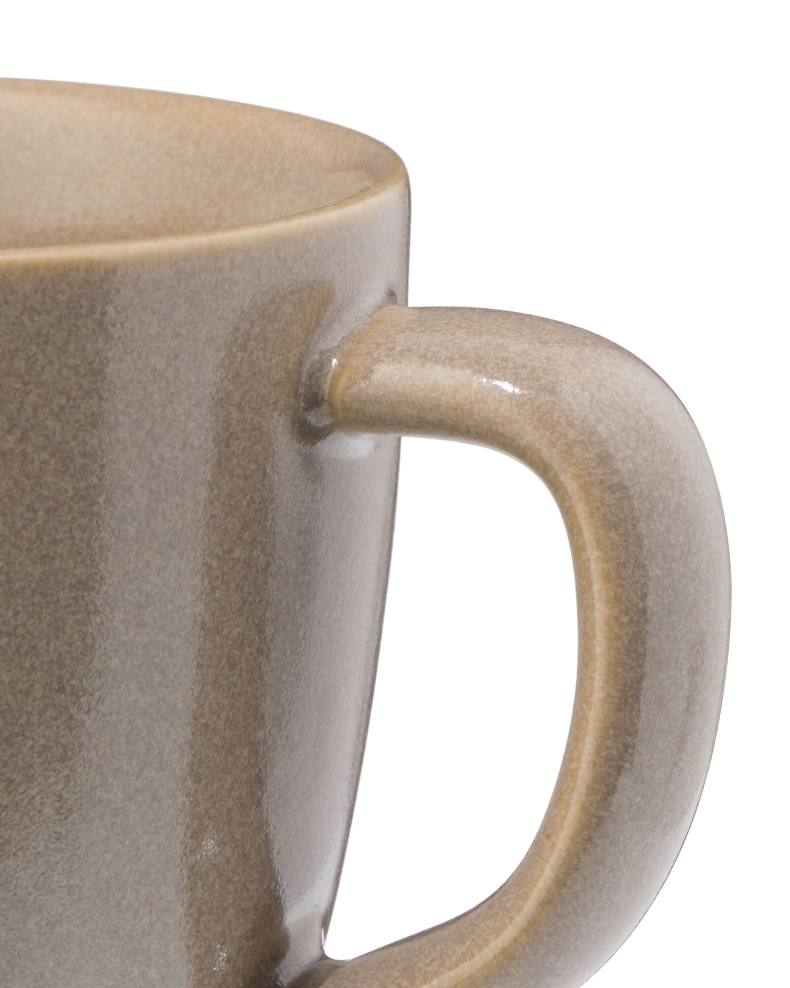 Espressobecher 90 ml, PUUR, reaktive Glasur, beige - 80660317 - HEMA