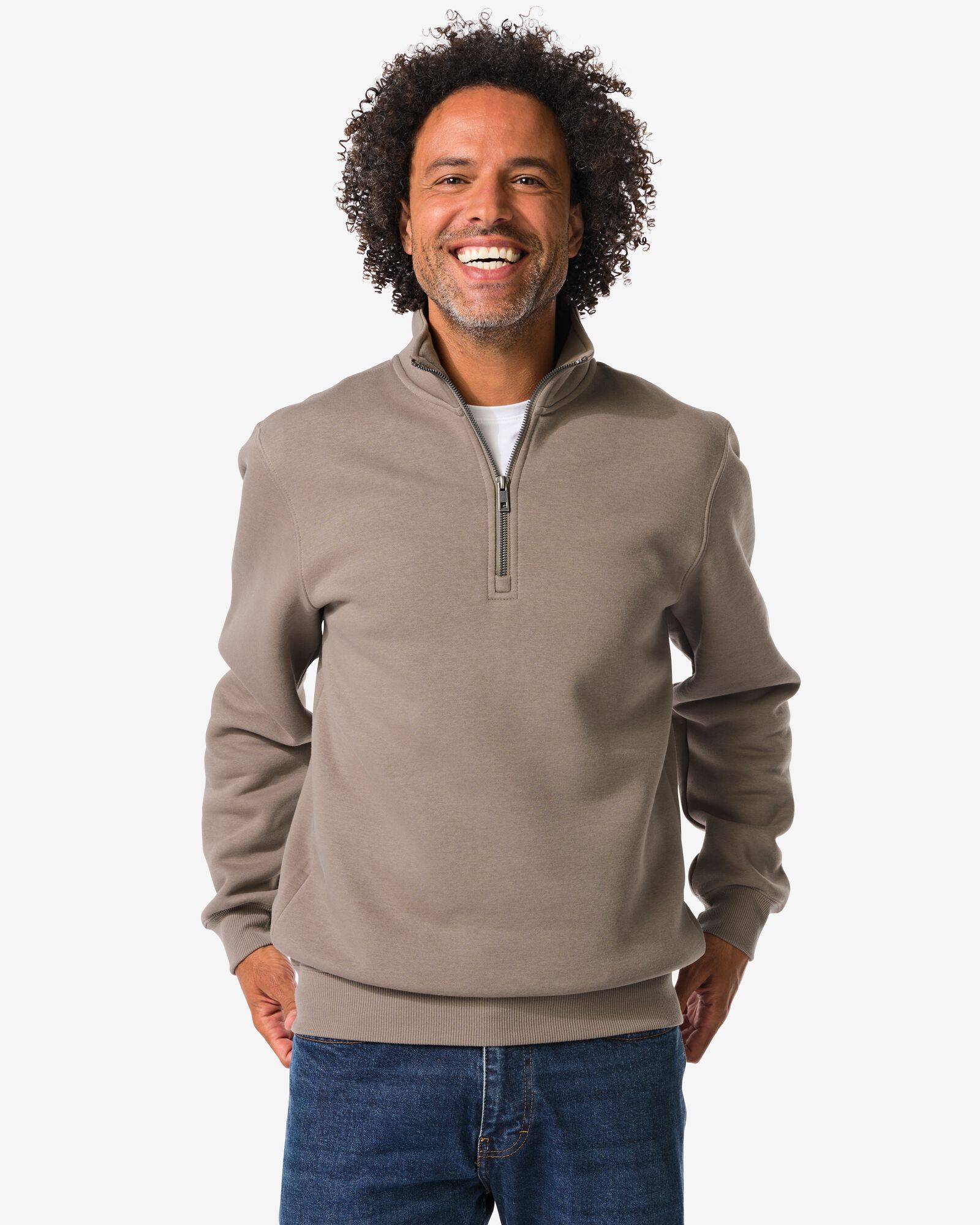 herentrui Tom  taupe - 2101630TAUPE - HEMA