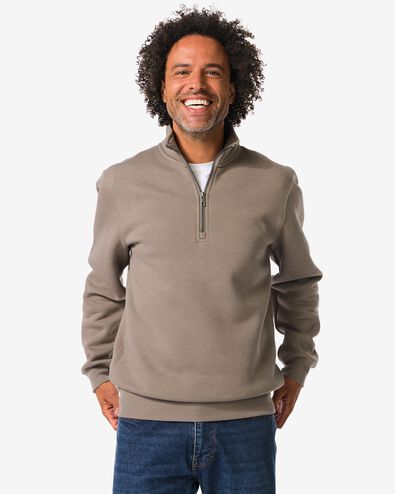 herentrui Tom  taupe - 2101630TAUPE - HEMA