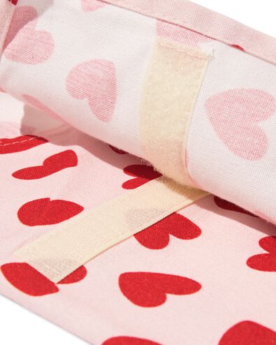 herpakpapier van katoen 40x45cm hartjes - 14700604 - HEMA