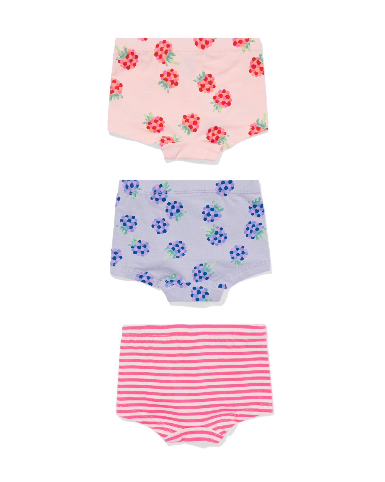 kinderboxers fruit - 3 stuks multi multi - 19300270MULTI - HEMA