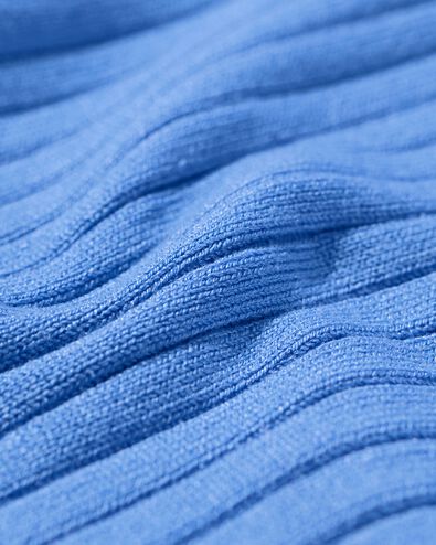 d&eacute;bardeur femme Frida c&ocirc;tel&eacute; bleu - 36271560BLUE - HEMA