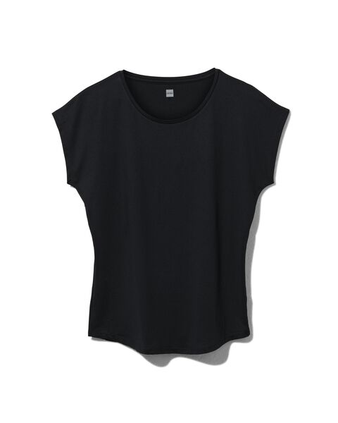 t-shirt de sport femme noir - 1000020392 - HEMA