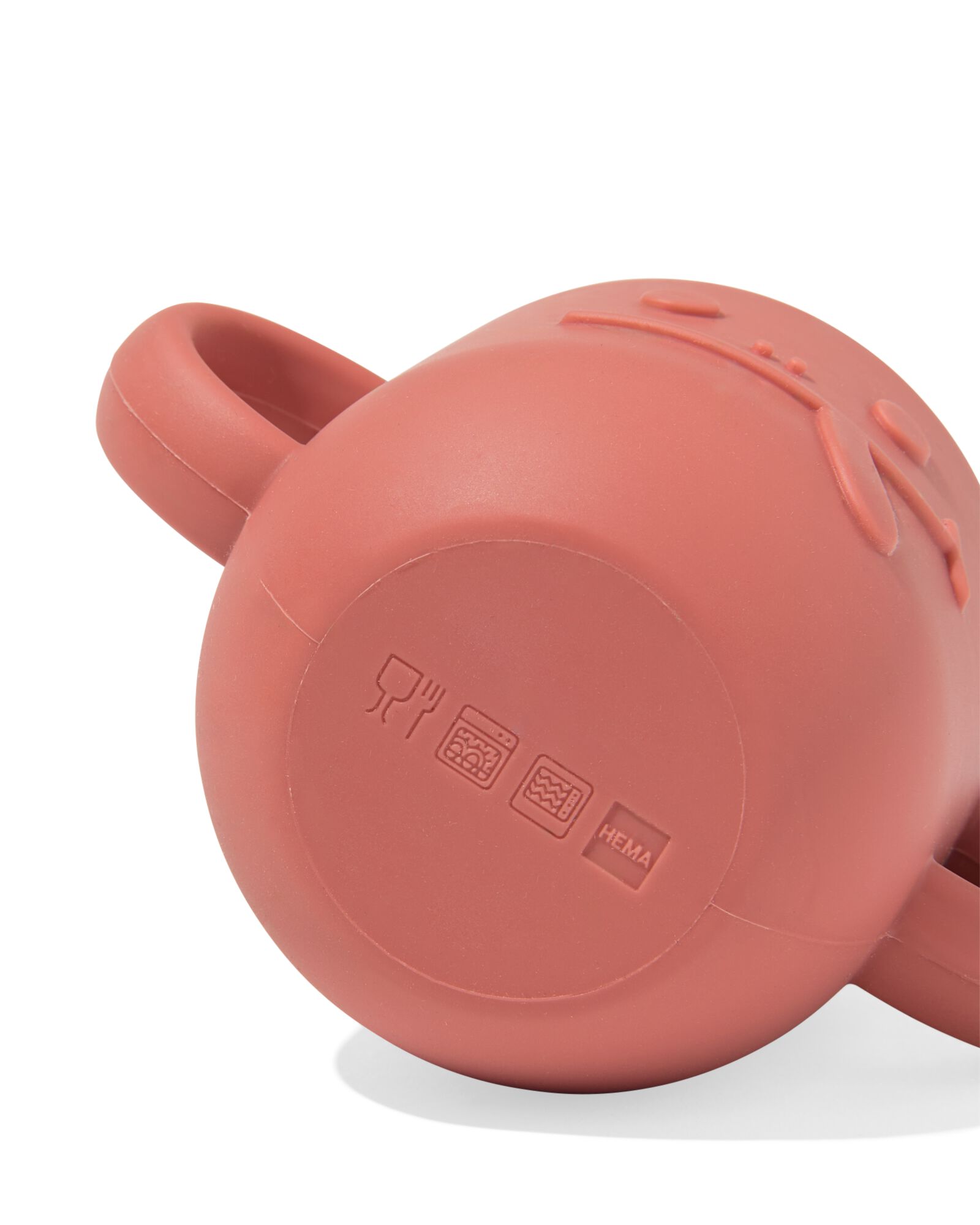 Kinderbecher 150 ml Silikonmonster Terra   - 80650222 - HEMA