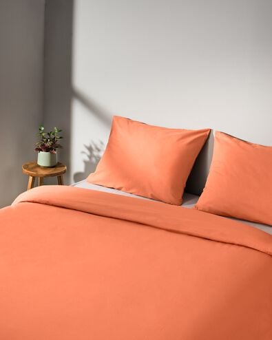 housse de couette 240x200/220 coton doux sunburn - 5750084 - HEMA