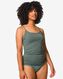 débardeur femme coton/stretch vert XL - 19630194 - HEMA