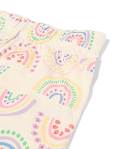 Kinder-Kurzpyjama Regenbogen mit Puppenpyjama bunt bunt - 23003160MULTI - HEMA