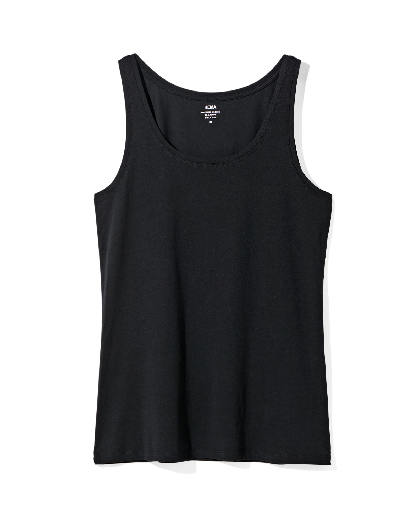 d&eacute;bardeur femme coton biologique noir - 1000004704 - HEMA