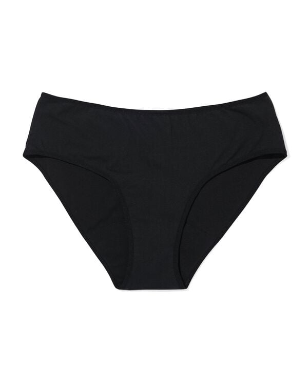 Auslaufsicherer Hipster aus Baumwolle, f&uuml;r leichte Inkontinenz schwarz schwarz - 19620704BLACK - HEMA