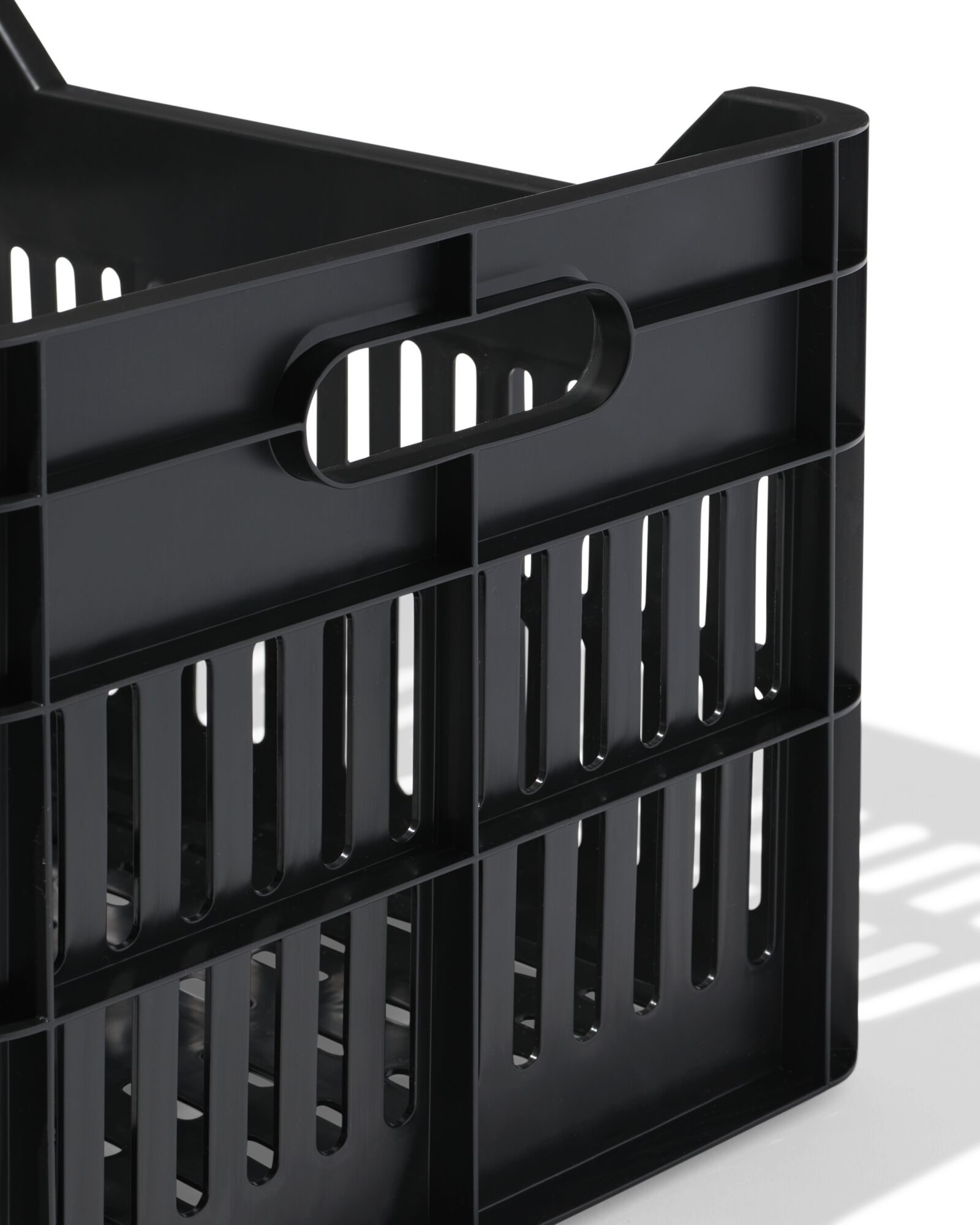 caisse &agrave; v&eacute;lo 30L noire - 41150112 - HEMA