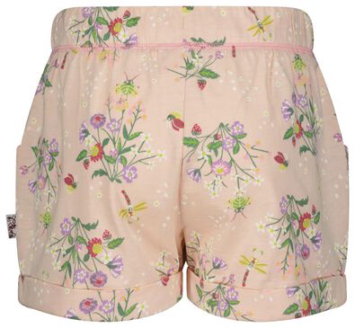 Kinder-Shorts, Blumen rosa - 1000023702 - HEMA
