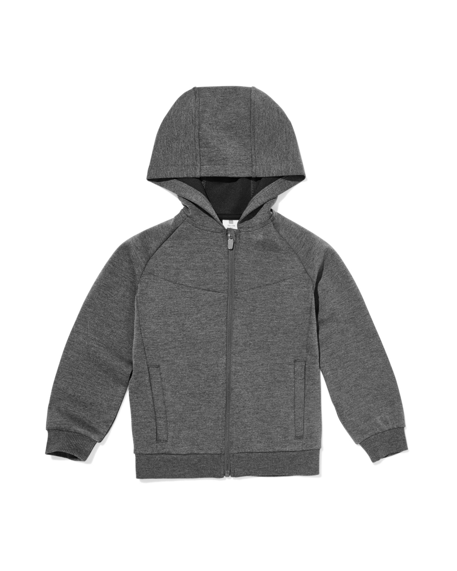 cardigan enfant gris chin&eacute; gris chin&eacute; - 30712503GREYMELANGE - HEMA