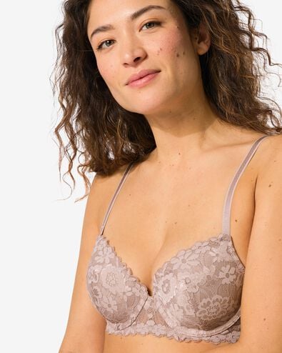 Vorgeformter Spitzen-BH mit Bügel beige beige - 21800900BEIGE - HEMA
