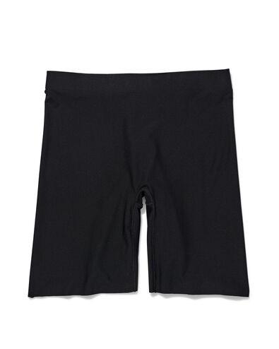 medium corrigerende biker hoge taille zwart zwart - 1000002409 - HEMA
