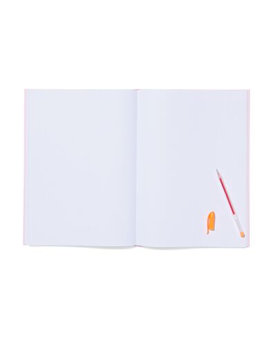 carnet feuilles blanches 30 x 21,5 cm - 14100240 - HEMA