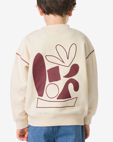 Kinderpullover aus Sweatstoff mit Aufdruck - 30711423 - HEMA