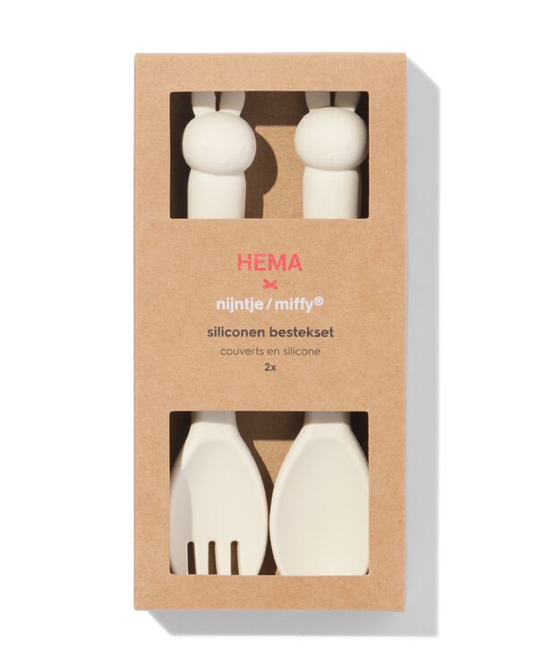 Miffy Silikon-Besteck-Set - 14250135 - HEMA