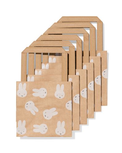 sacs cadeaux Miffy 13x21cm - 6 pi&egrave;ces - 14750065 - HEMA