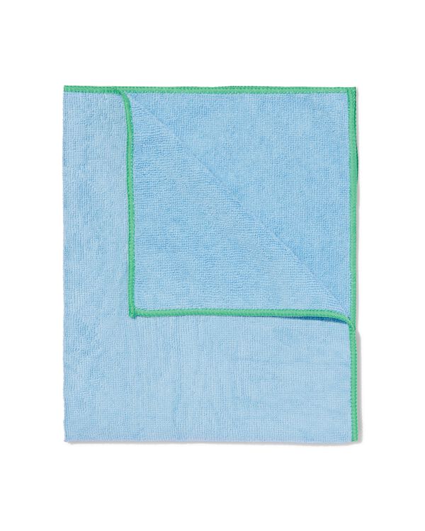 serpillière en microfibre 50x60 bleue - 20540048 - HEMA