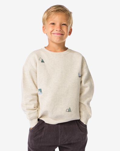 pull enfant graphique sable - 30707027SAND - HEMA