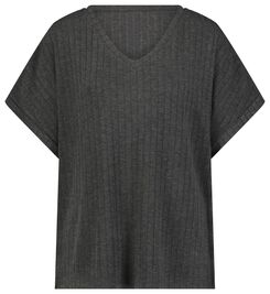Damen-Lounge-Shirt schwarz schwarz - 1000028596 - HEMA