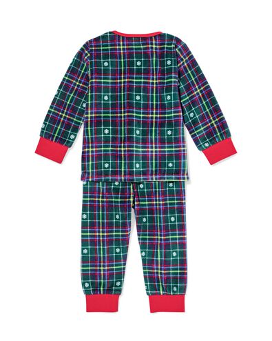 pyjama b&eacute;b&eacute; War Child velours carreaux multi - 33300170MULTI - HEMA