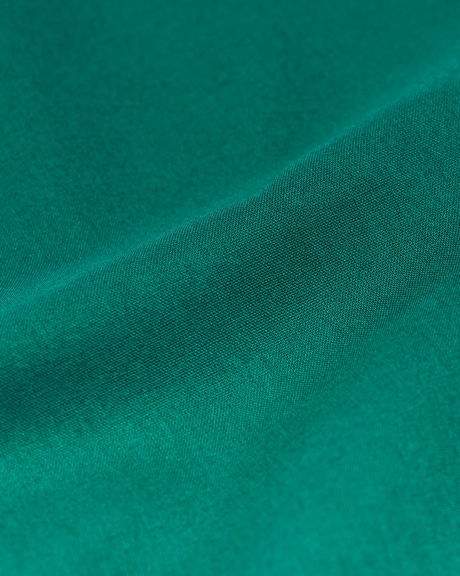 housse de couette 200x200/220 coton doux vert foncé - 5750183 - HEMA