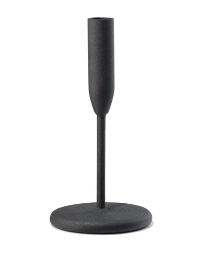 Kerzenhalter M Metall schwarz - 13324006 - HEMA