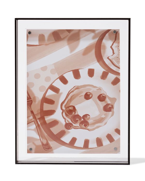 cadre photo 15x20 cm acrylique marron - 13625025 - HEMA
