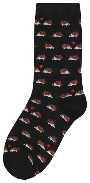 Damen-Socken, Igel, Glitter schwarz - 1000025205 - HEMA