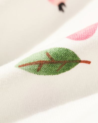 Baby-Body, Biobaumwolle/Elasthan, Rosenknospen eierschalenfarben - 33394720OFFWHITE - HEMA