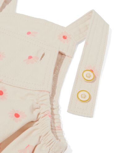 salopette b&eacute;b&eacute; denim &eacute;cru - 33041650ECRU - HEMA