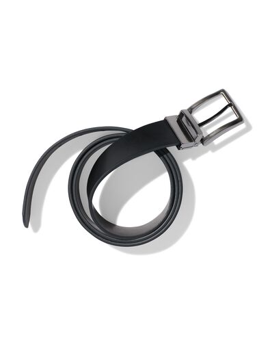 Wendeg&uuml;rtel f&uuml;r Herren, 3,5 cm schwarz schwarz - 2410090BLACK - HEMA