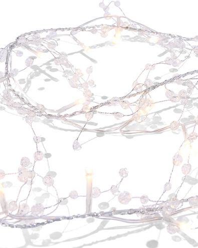 lichtsnoer 20 LED lampjes parel 1.2m - 25550026 - HEMA