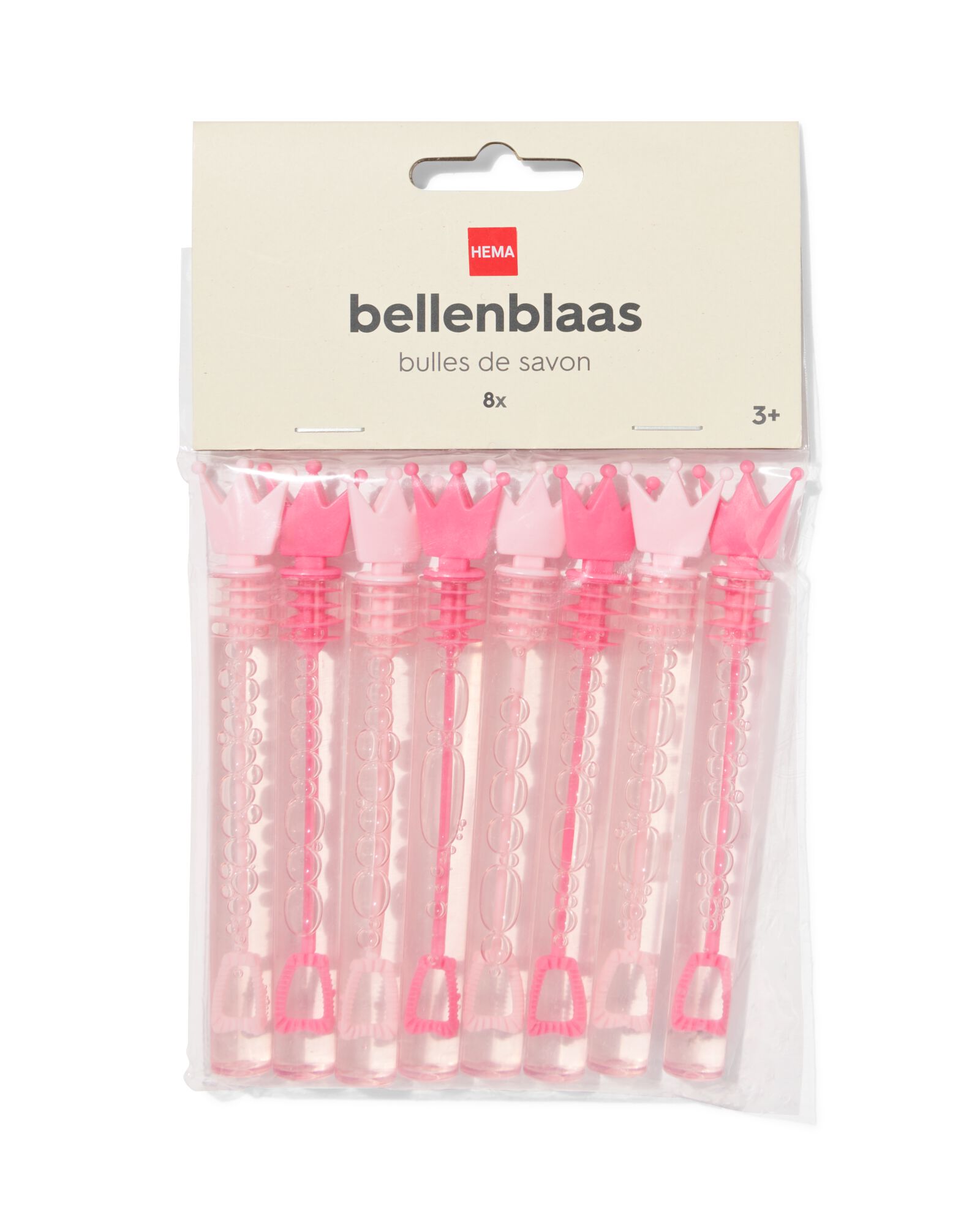 uitdeel bellenblaas prinses 288ml - 8 stuks - 14250345 - HEMA