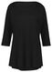 t-shirt de nuit femme viscose noir - 1000025107 - HEMA