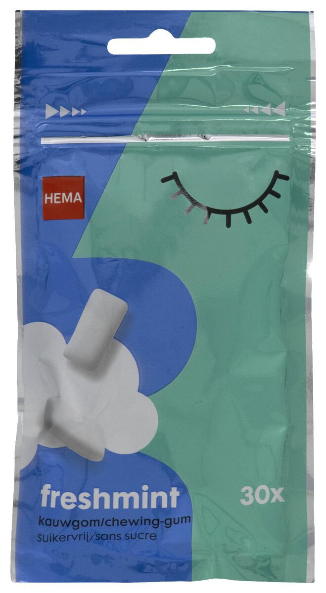 30 chewing-gums sans sucre freshmint - 10460012 - HEMA