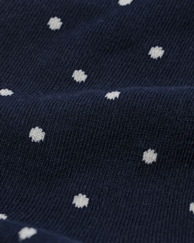 Herren-Socken, mit Baumwollanteil, Punkte dunkelblau dunkelblau - 4152645DARKBLUE - HEMA
