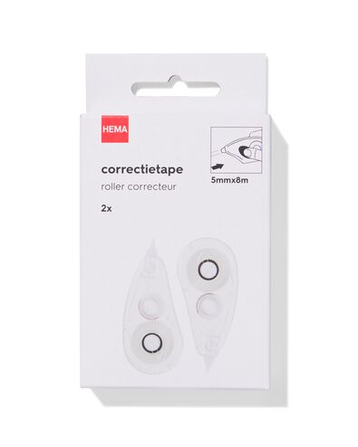 correctietapes - 2 stuks - 14460011 - HEMA