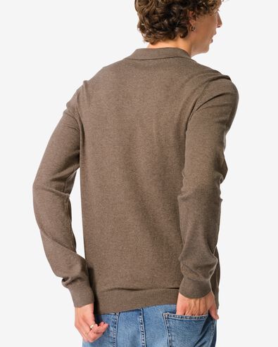 polo homme Jonathan taupe - 2116970TAUPE - HEMA