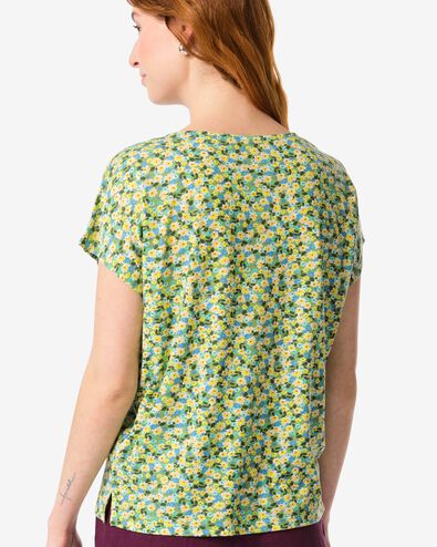 t-shirt femme Amelie fleurs multi - 36350480MULTI - HEMA