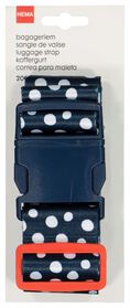 Koffergurt – 200 cm – dunkelblau - 18630330 - HEMA