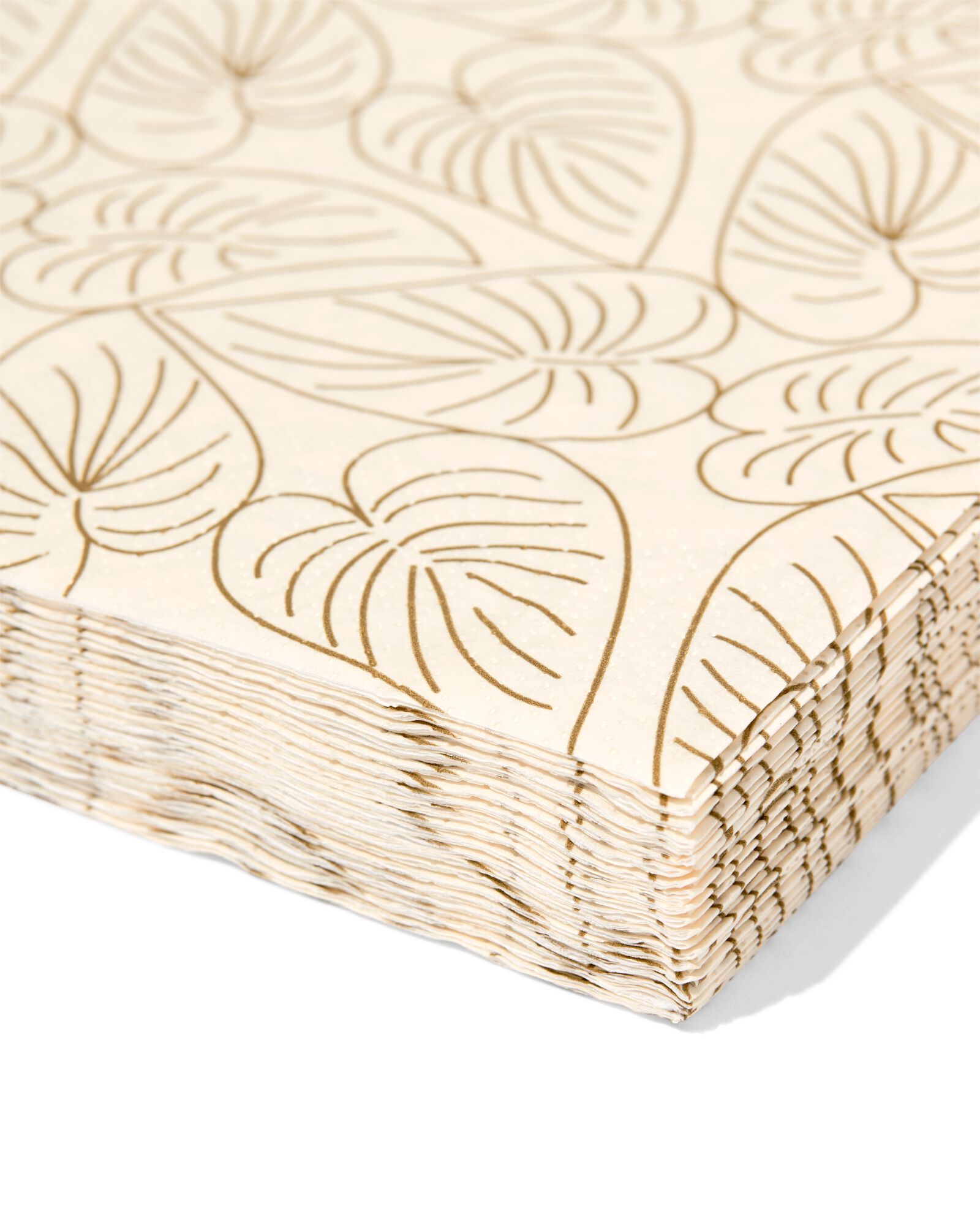 serviettes en papier, 33 x 33 cm, motif botanique - 20 pi&egrave;ces - 14200295 - HEMA