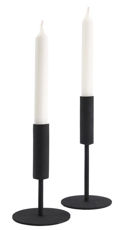 8 bougies longues &Oslash;2x17 blanches - 13501930 - HEMA