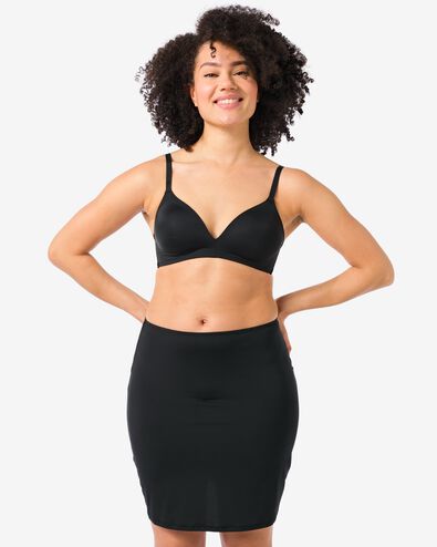 dames onderrok zwart zwart - 1000024286 - HEMA