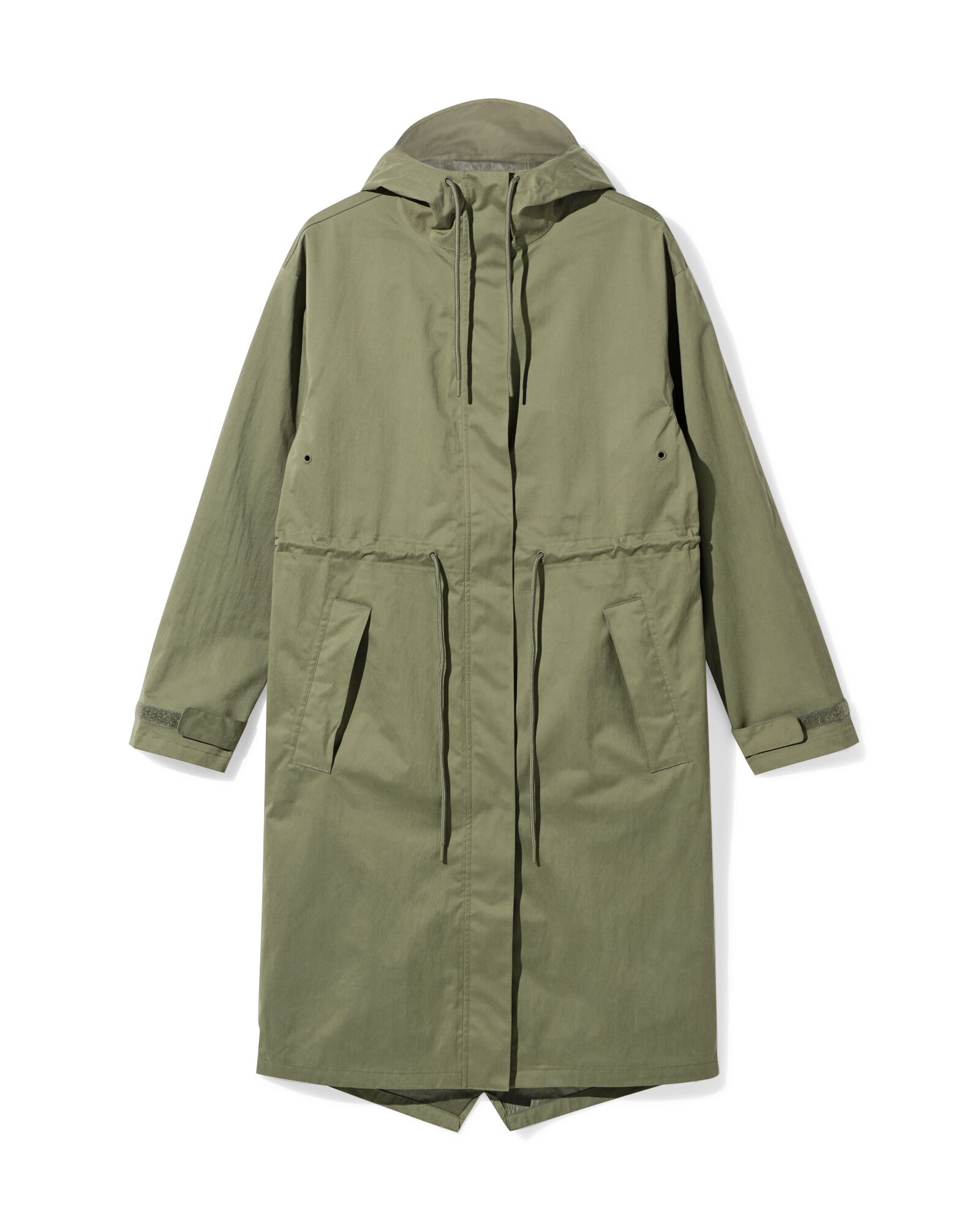 regenjas voor volwassenen khaki khaki - 34450050KHAKI - HEMA