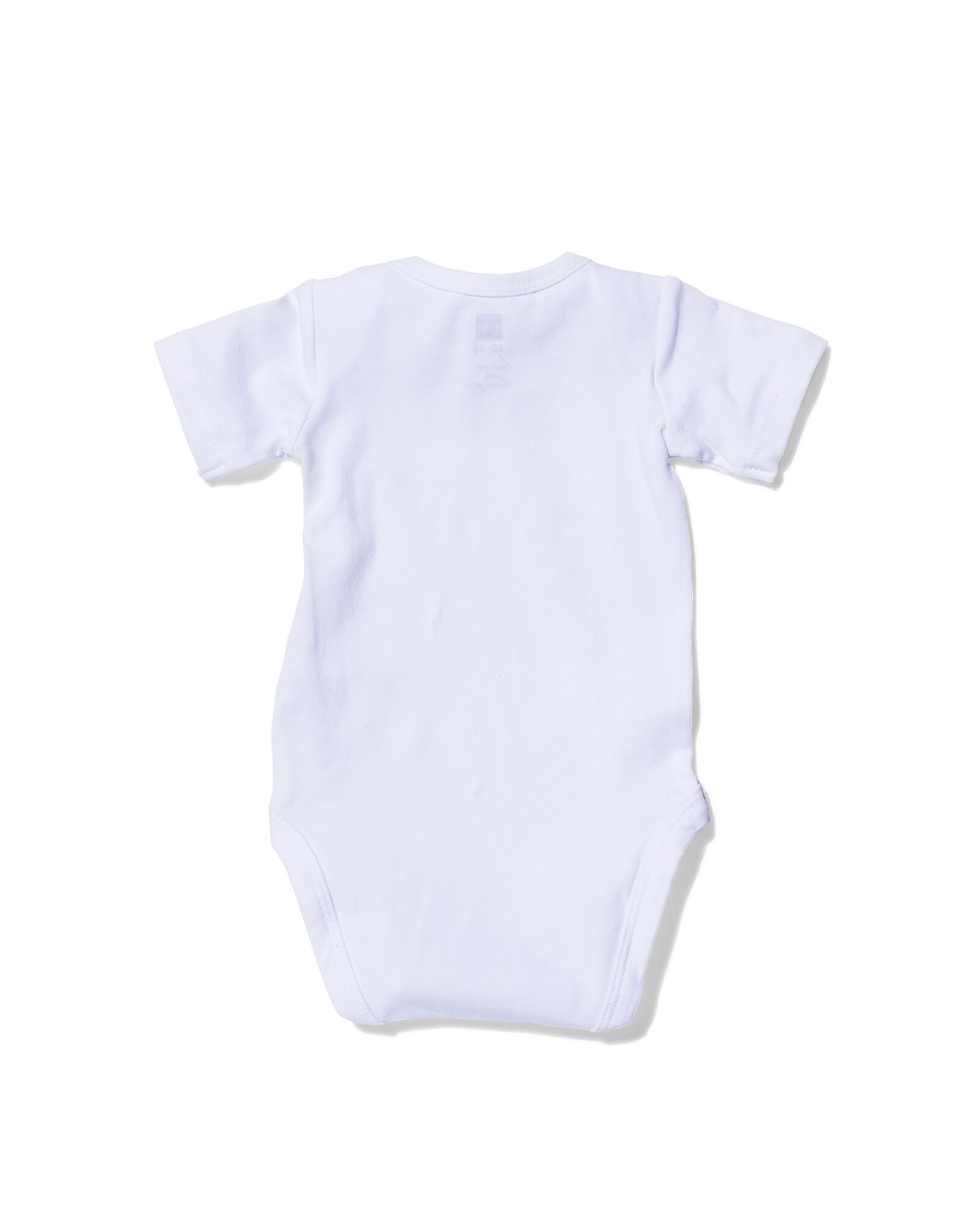 body &ndash; coton biologique stretch - 2 pi&egrave;ces blanc blanc - 1000005201 - HEMA